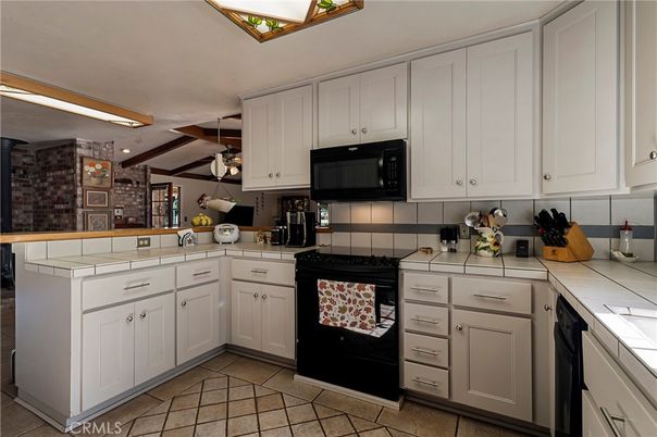 Interior, Kitchen, Tile Countertops