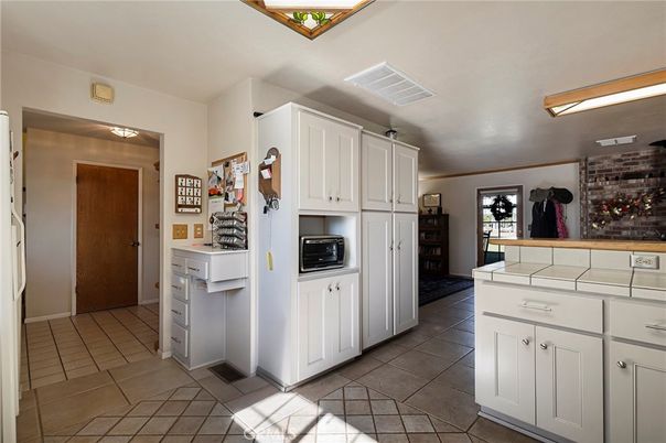 Interior, Kitchen, Tile Countertops