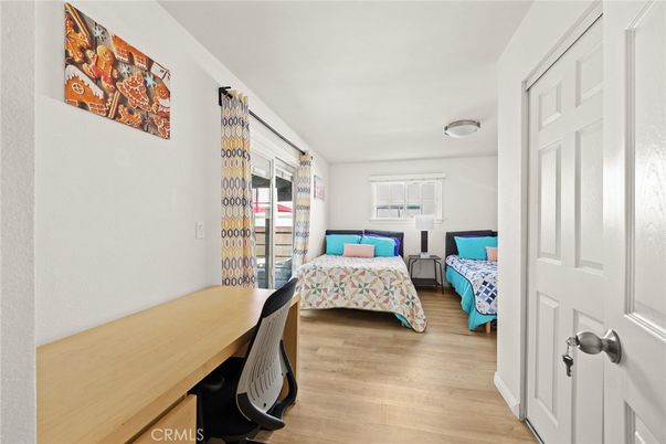Bedroom, Home Office, Interior, Wood Texture Flooring