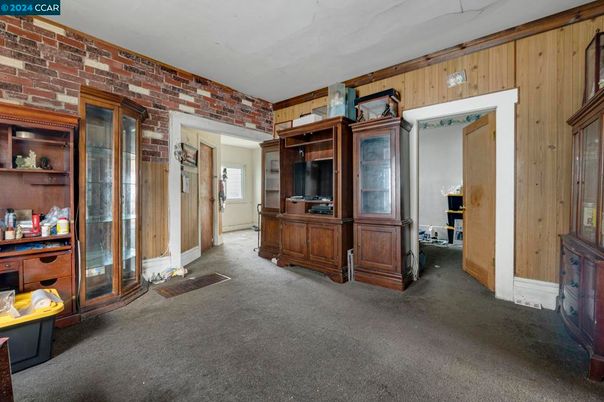 Interior, Stone Walls, Wooden Walls