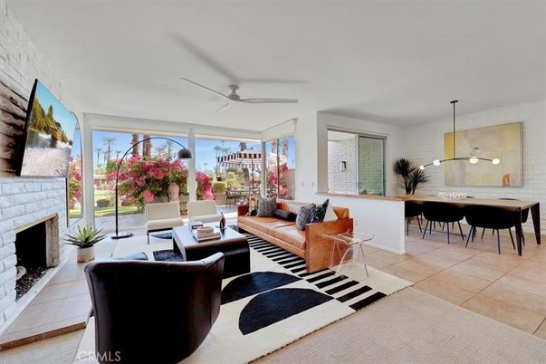 Dining room, Fireplace, Interior, Living room