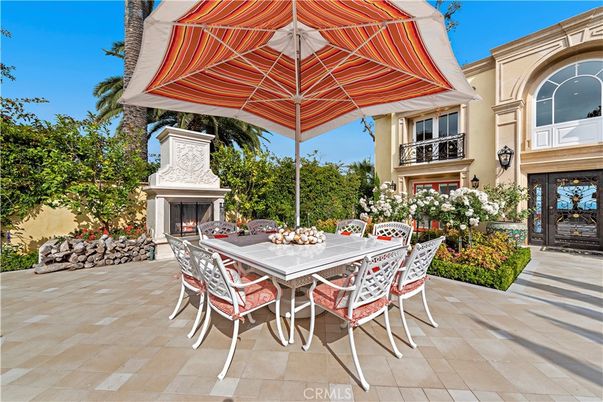 Backyard, Exterior, Fireplace