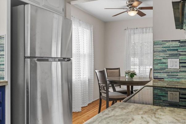 Dining room, Interior, Wood Texture Flooring