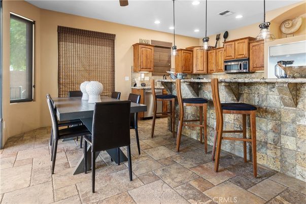 Dining room, Interior, Kitchen, Pendant Lights, Recessed Lighting
