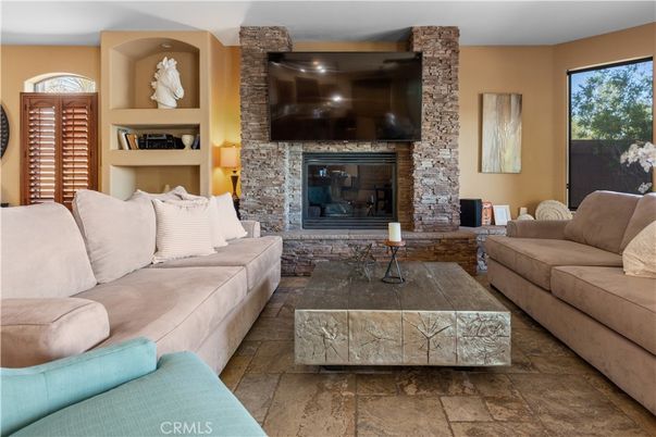 Fireplace, Interior, Living room, Stone Walls