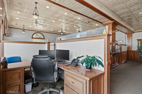 Home Office, Interior, Pendant Lights, Recessed Lighting