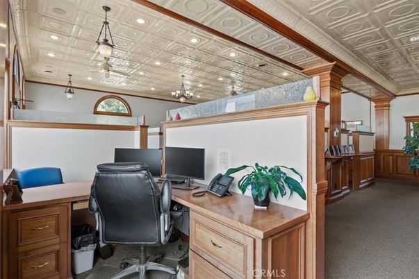 Home Office, Interior, Pendant Lights, Recessed Lighting
