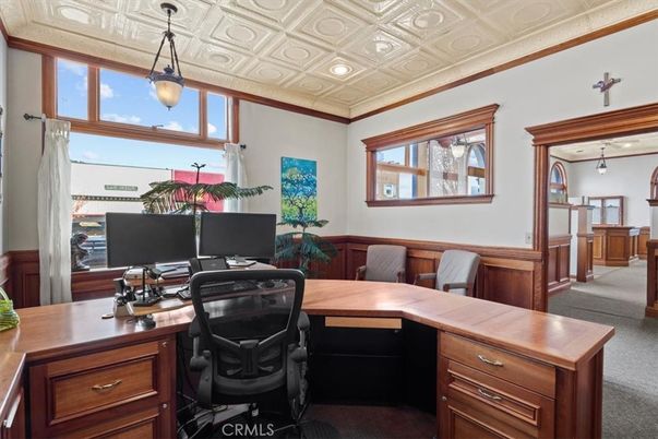 Home Office, Interior, Pendant Lights, Recessed Lighting