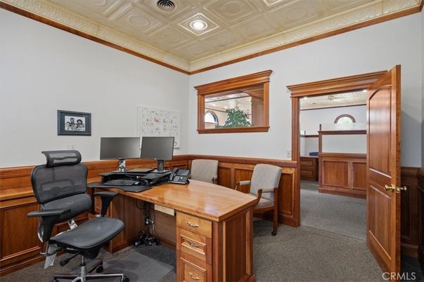 Home Office, Interior, Recessed Lighting
