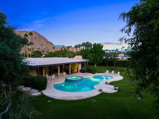 Exterior, Pool, Solar Panels
