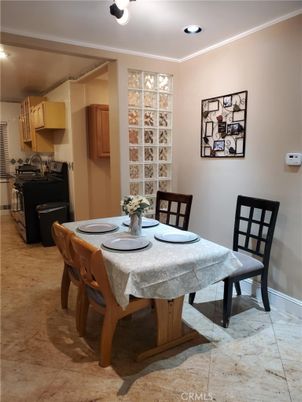 Dining room, Interior, Recessed Lighting