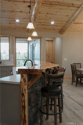 Interior, Pendant Lights, Recessed Lighting, Wooden Beams, Wooden Ceilings, Wood Texture Flooring