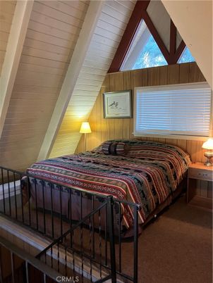 Bedroom, Interior, Wooden Walls