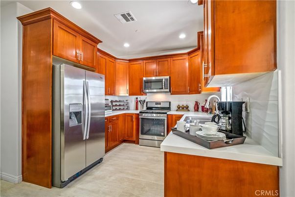 Interior, Kitchen, Recessed Lighting, Stainless Steel Appliances