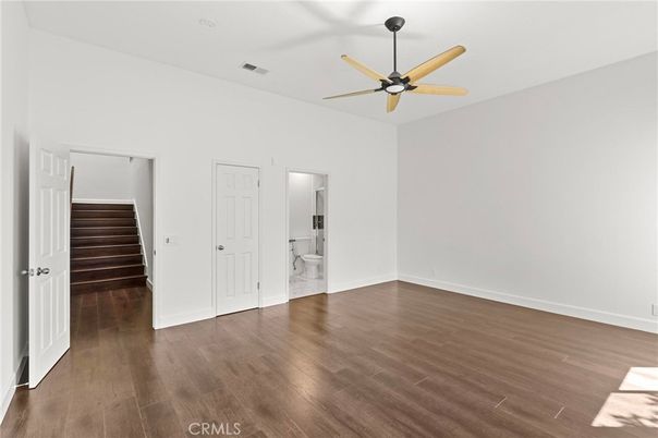 Bathroom, Empty room, Interior, Wood Texture Flooring