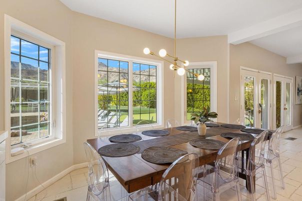 Dining room, Interior, Pendant Lights