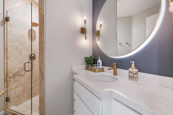 Bathroom, Glass Shower, Interior