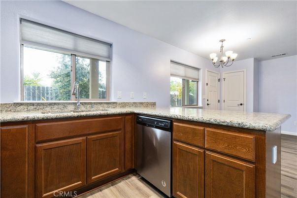 Chandelier, Interior, Kitchen, Wood Texture Flooring