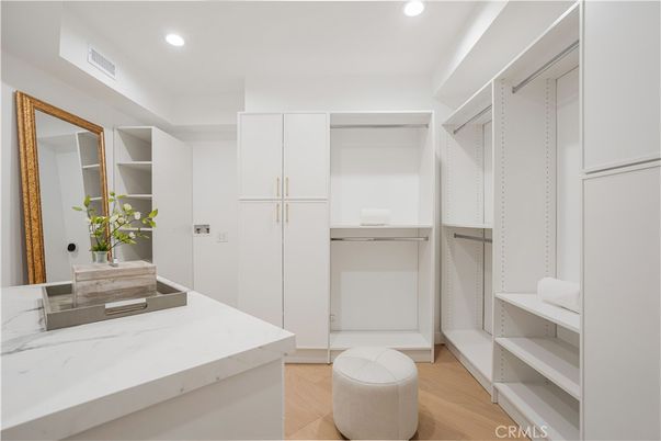 Interior, Recessed Lighting, Walk-in Closets, Wood Texture Flooring