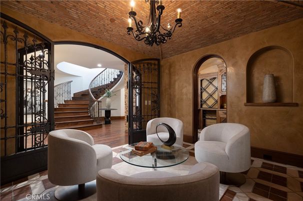Chandelier, Interior, Living room, Wood Texture Flooring