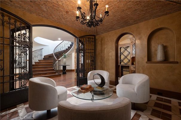 Chandelier, Interior, Living room, Wood Texture Flooring