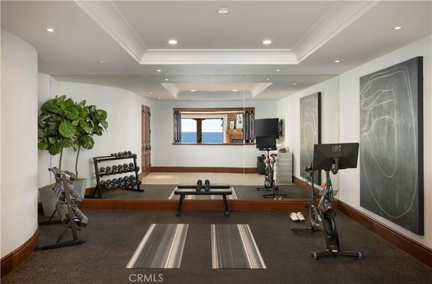 Fitness Equipment, Interior, Recessed Lighting