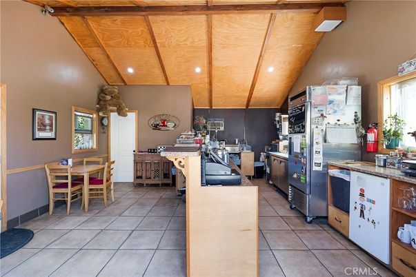 Dining room, Interior, Kitchen, Recessed Lighting, Wooden Beams, Wooden Ceilings
