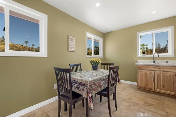 Dining room, Interior, Recessed Lighting