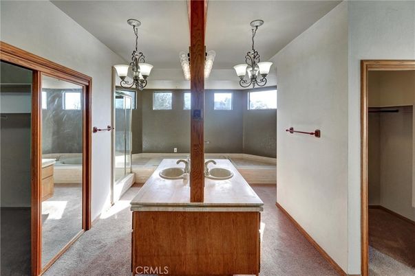 Chandelier, Interior, Pendant Lights, Wooden Beams