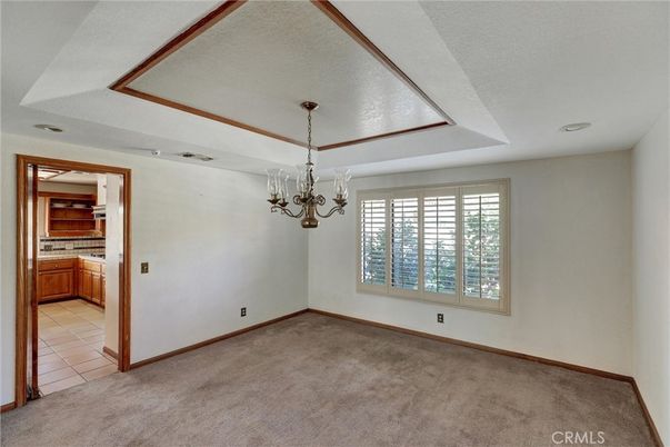 Chandelier, Empty room, Interior