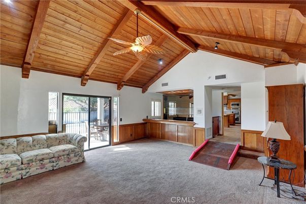 Interior, Living room, Wooden Beams, Wooden Ceilings