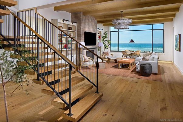 Chandelier, Interior, Living room, Stone Walls, Water, Wooden Beams, Wooden Ceilings, Wood Texture Flooring
