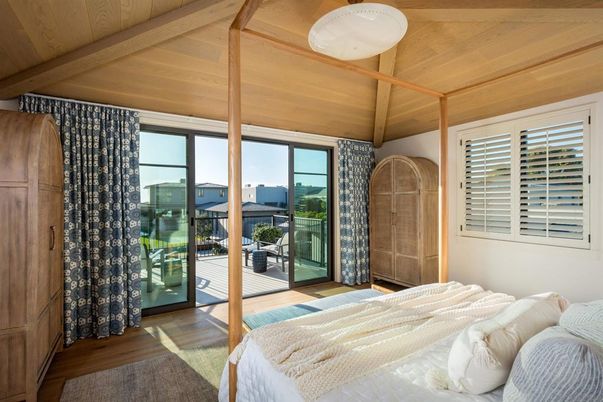 Bedroom, Interior, Wooden Beams, Wooden Ceilings, Wood Texture Flooring