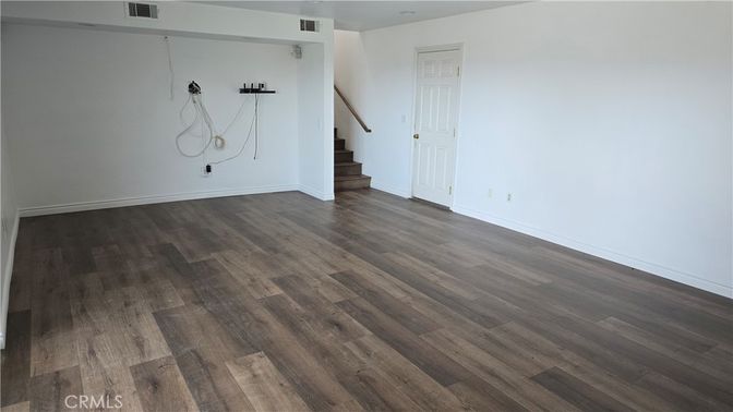 Empty room, Interior, Wood Texture Flooring
