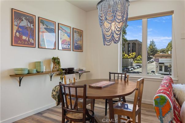 Dining room, Interior, Wood Texture Flooring