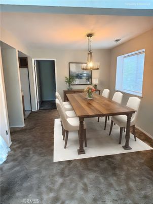 Dining room, Interior, Pendant Lights