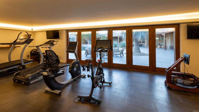 Fitness Equipment, Gym, Interior