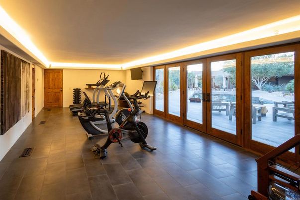 Fitness Equipment, Interior, Recessed Lighting