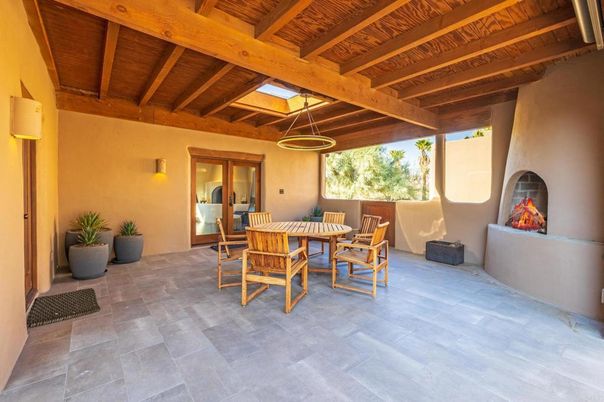 Exterior, Fireplace, Wooden Beams, Wooden Ceilings