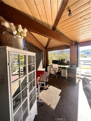 Home Office, Interior, Wooden Beams, Wooden Ceilings