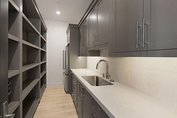 Interior, Recessed Lighting, Wood Texture Flooring