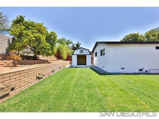 Backyard, Detached Garage, Exterior