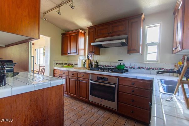 Interior, Kitchen, Tile Countertops