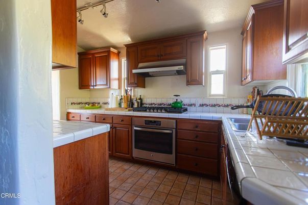Interior, Kitchen, Tile Countertops