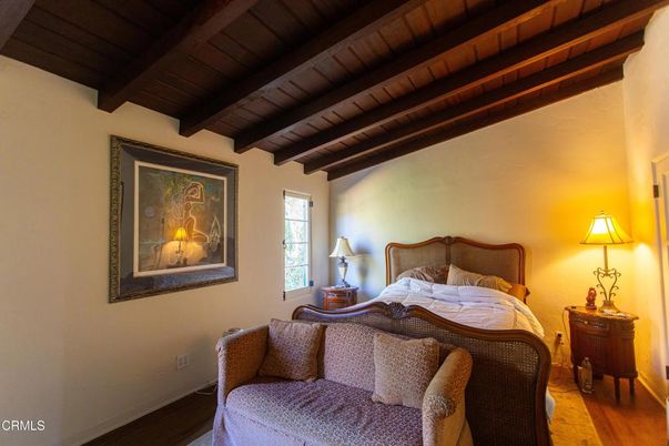 Bedroom, Interior, Wooden Beams, Wooden Ceilings, Wood Texture Flooring