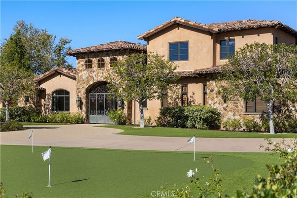 Backyard, Exterior, Facade, Mediterranean
