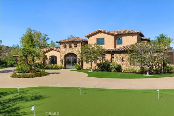 Backyard, Exterior, Facade, Mediterranean