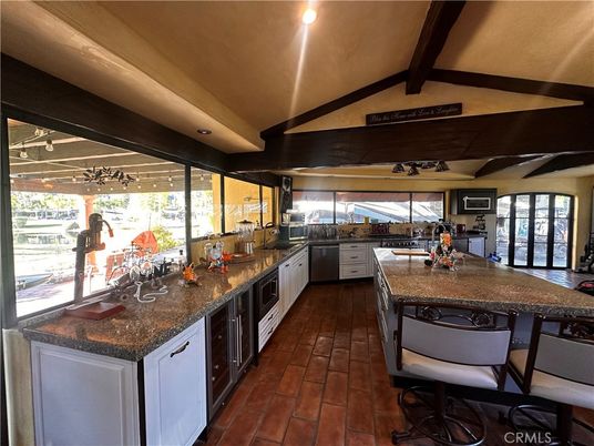 Interior, Kitchen, Wooden Beams