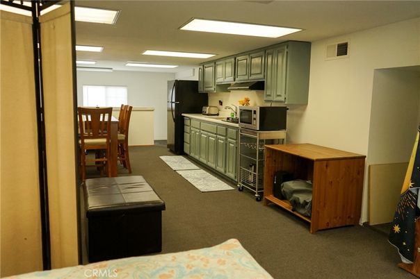Dining room, Interior, Kitchen, Recessed Lighting