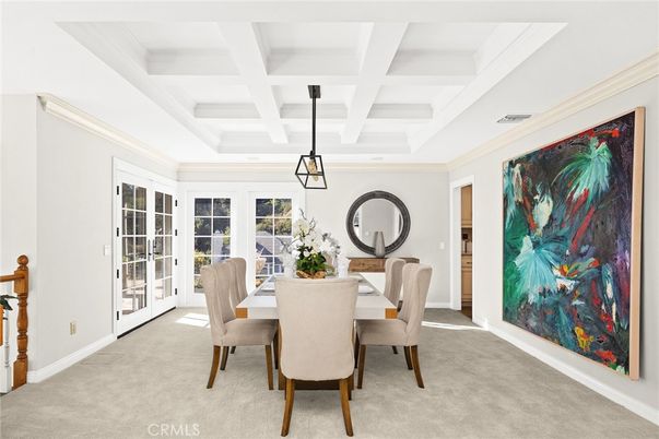 Dining room, Interior, Pendant Lights